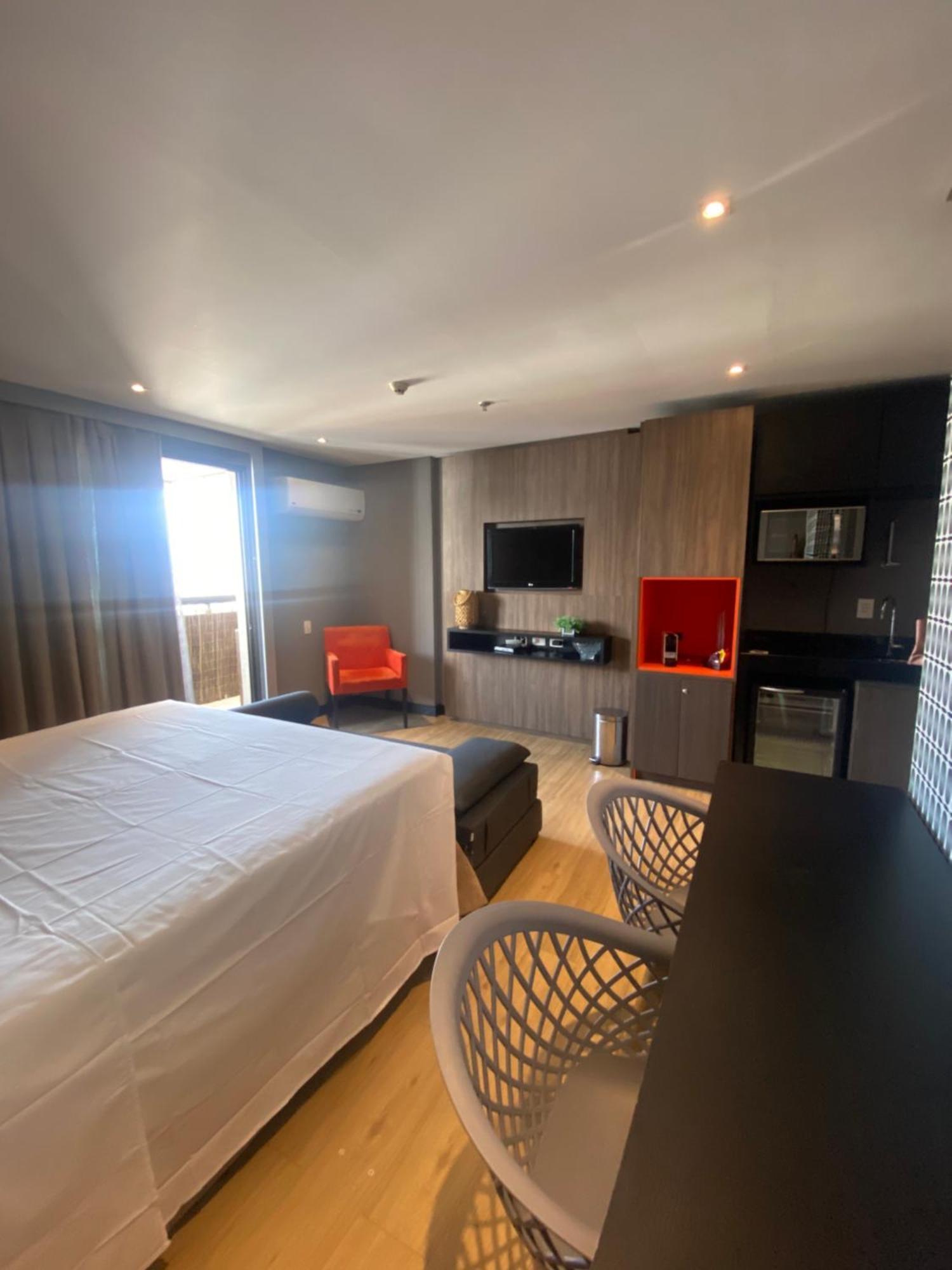 Apartamento Lindo Flat Part Grand Mercure Varanda Aconchegante Brasília